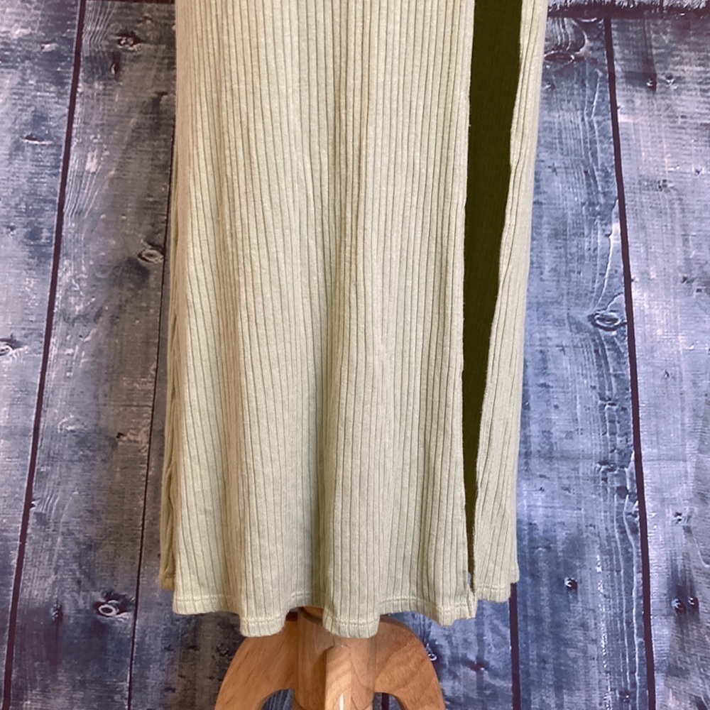 Reformation Bliss Ribbed Midi Dress Limon Sz XS Elevated Basic Sexy Vacation - Picture 7 of 16